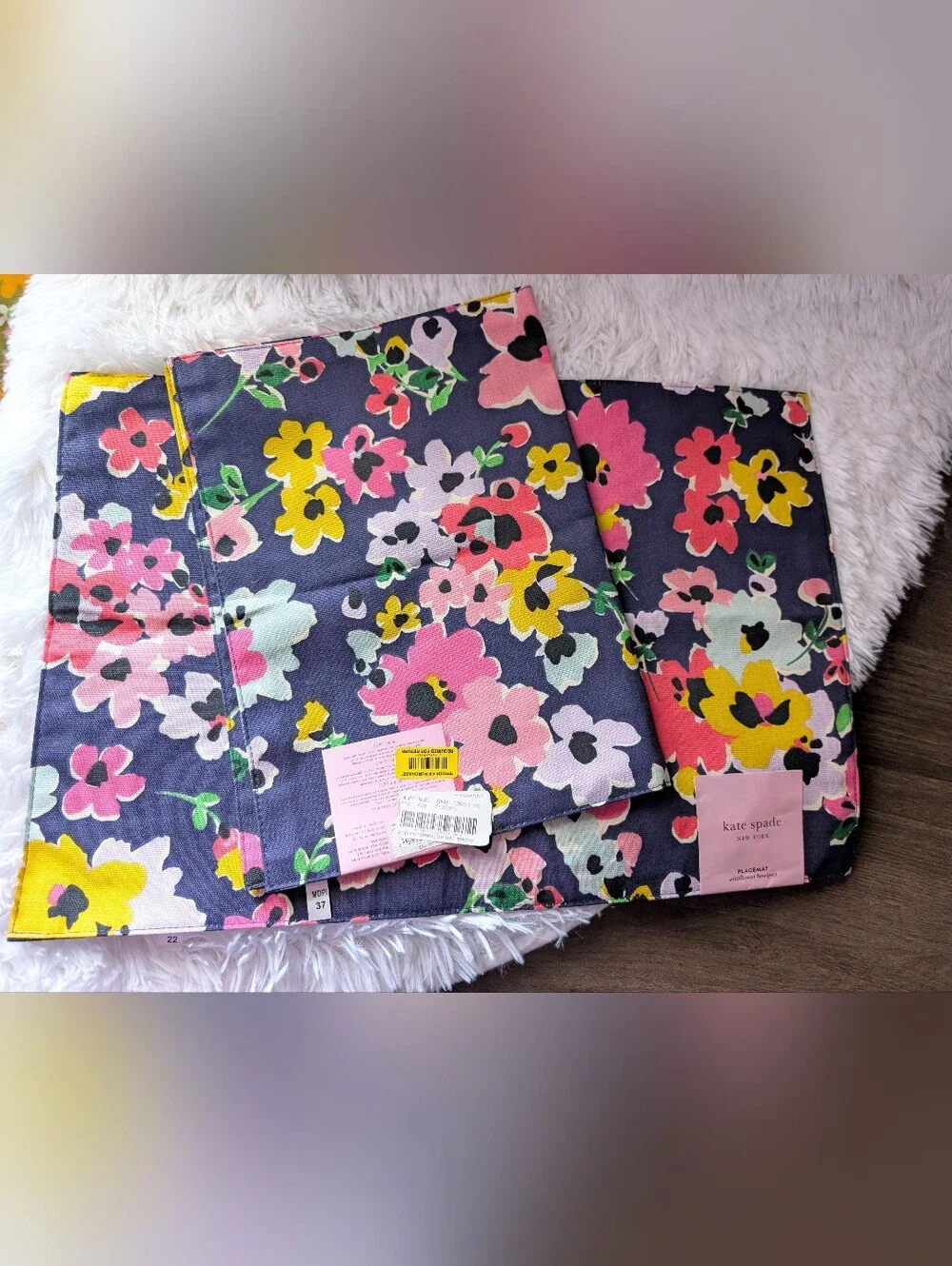 Kate Spade Wildflower Bouquet Placemats